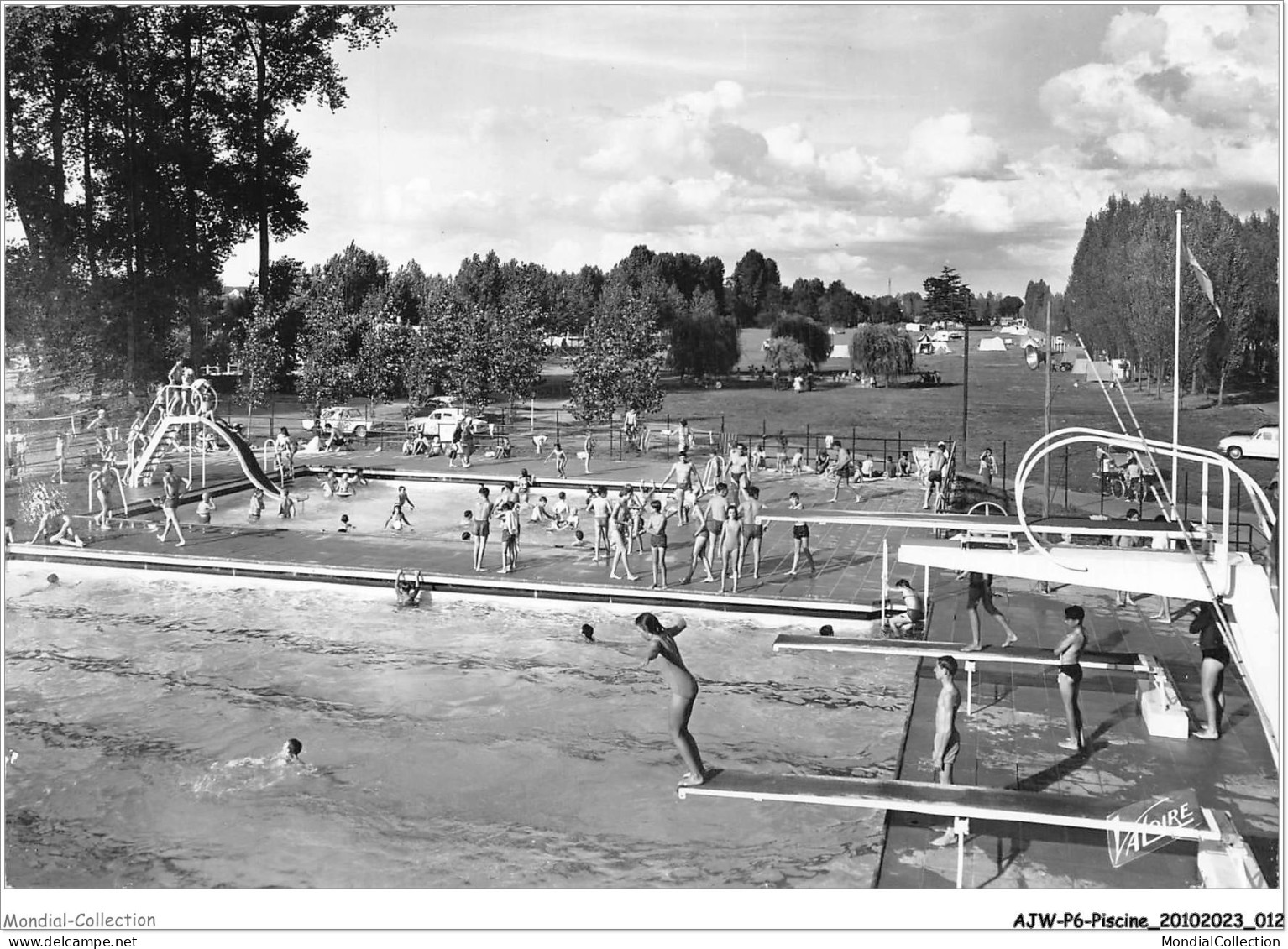 AJWP6-0548 - PISCINE - AMBOISE - L'ILE D'OR - LA PISCINE  - Autres & Non Classés