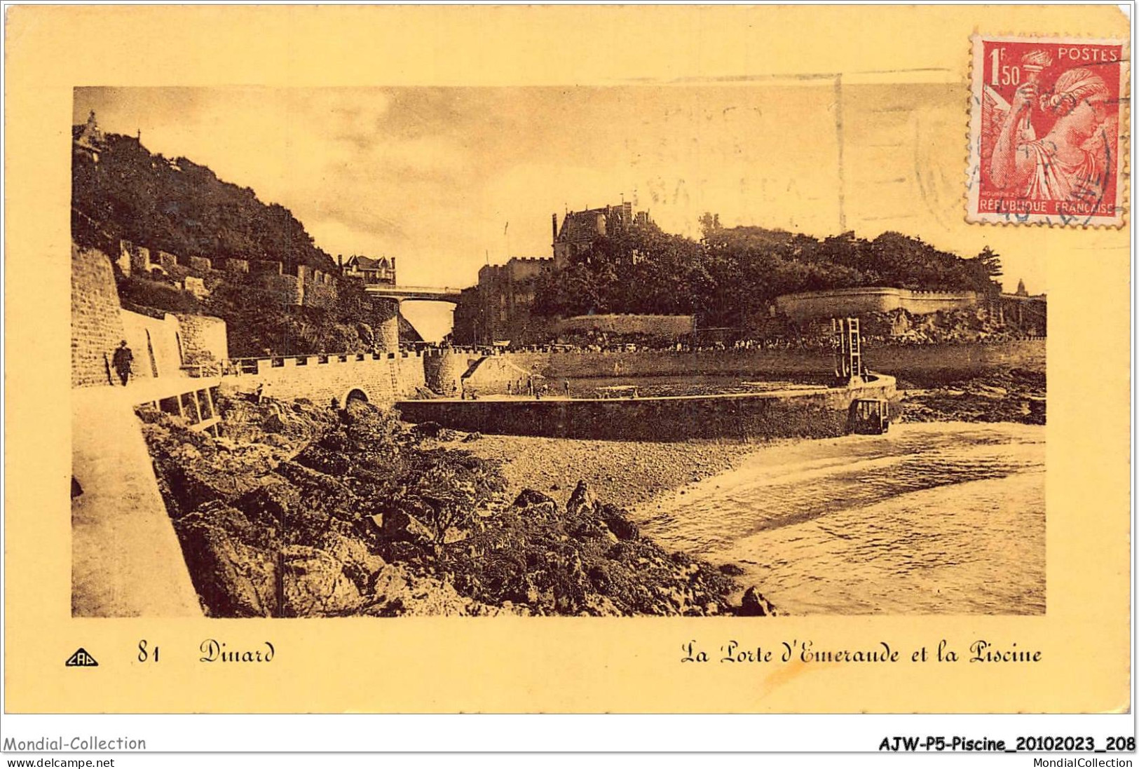 AJWP5-0539 - PISCINE - DINARD - LA PORTE D'EMERAUDE ET LA PISCINE  - Andere & Zonder Classificatie