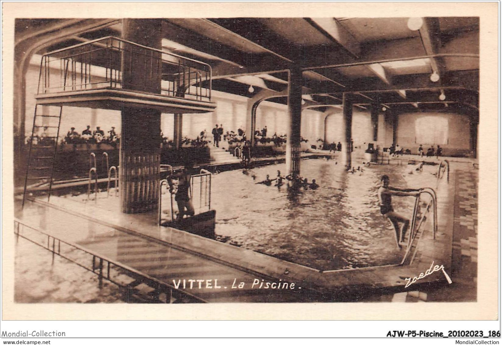 AJWP5-0528 - PISCINE - VITTEL - LA PISCINE  - Andere & Zonder Classificatie