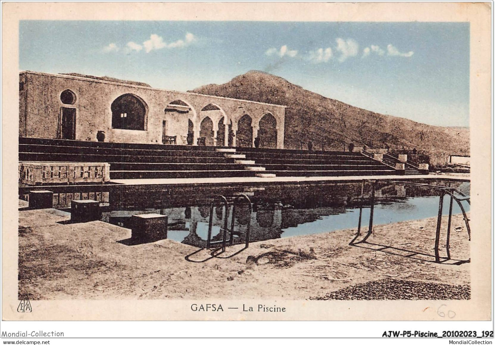 AJWP5-0531 - PISCINE - GAFSA - LA PISCINE  - Autres & Non Classés