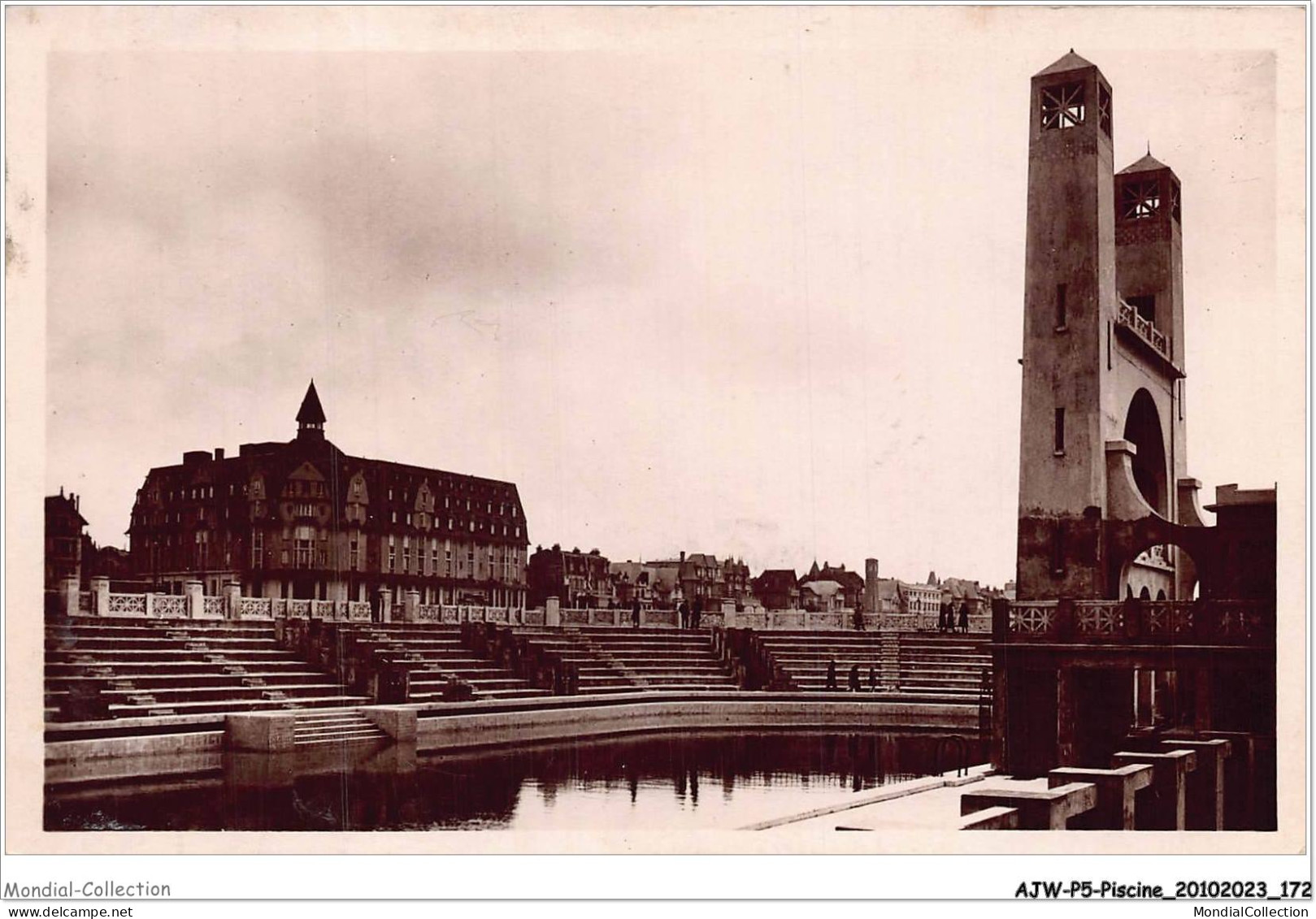 AJWP5-0521 - PISCINE - LE TOUQUET-PARIS-PLAGE - LA PLUS BELLE PISCINE D'EUROPE  - Autres & Non Classés