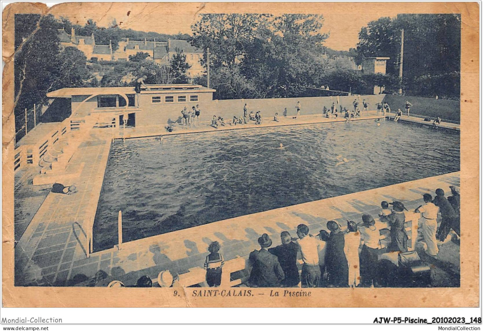 AJWP5-0509 - PISCINE - SAINT-CALAIS - LA PISCINE  - Andere & Zonder Classificatie