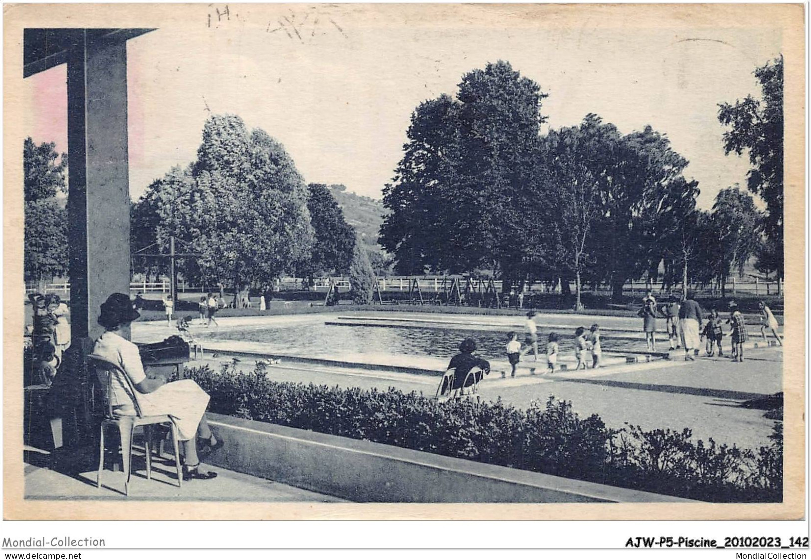 AJWP5-0506 - PISCINE - VICHY - LE PARC D'ENFANTS - LA PISCINE  - Autres & Non Classés