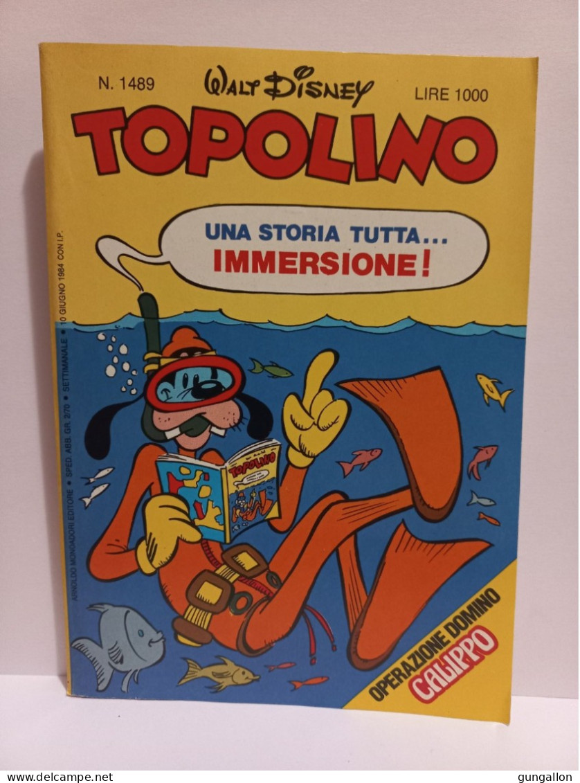 Topolino (Mondadori 1984) N. 1489 - Disney