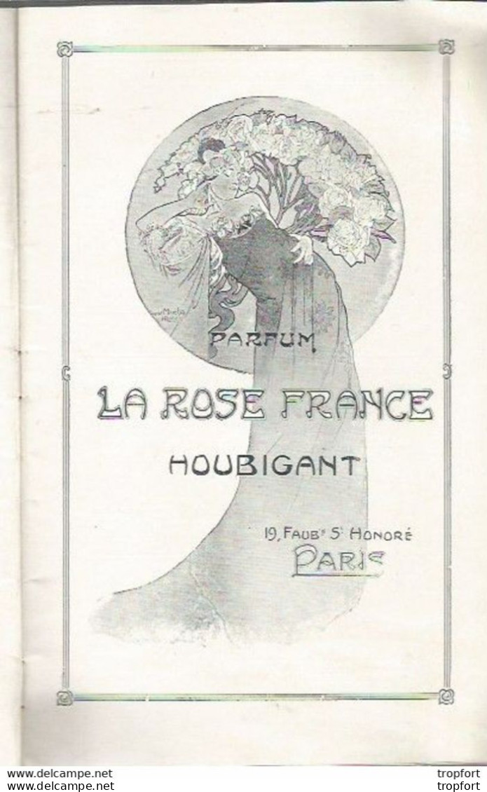 TF / Vintage Actress Program Theater Opéra / Programme THEATRE Publicité MUCHA 1911 WERTHER Merentié - Programs