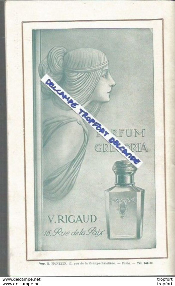 TF / Vintage actress program Theater opéra / Programme THEATRE Publicité MUCHA 1911 WERTHER Merentié
