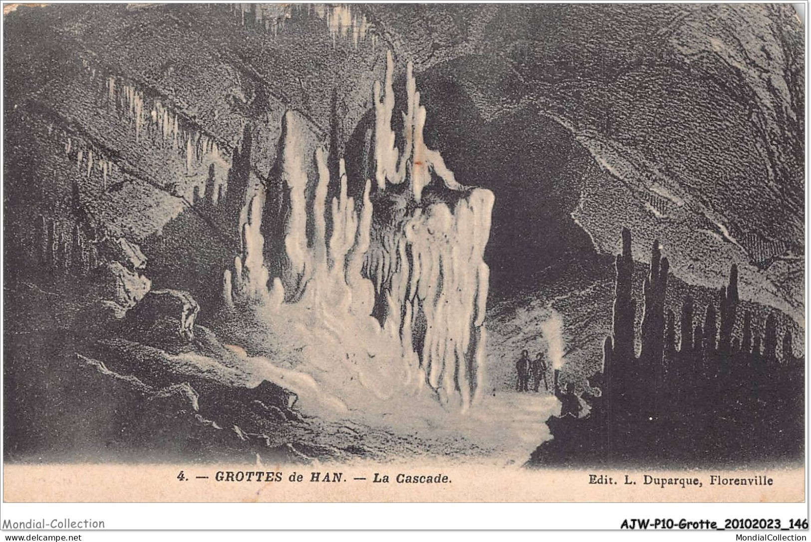 AJWP10-1029 - GROTTE - GROTTES DE HAN - LA CASCADE  - Andere & Zonder Classificatie