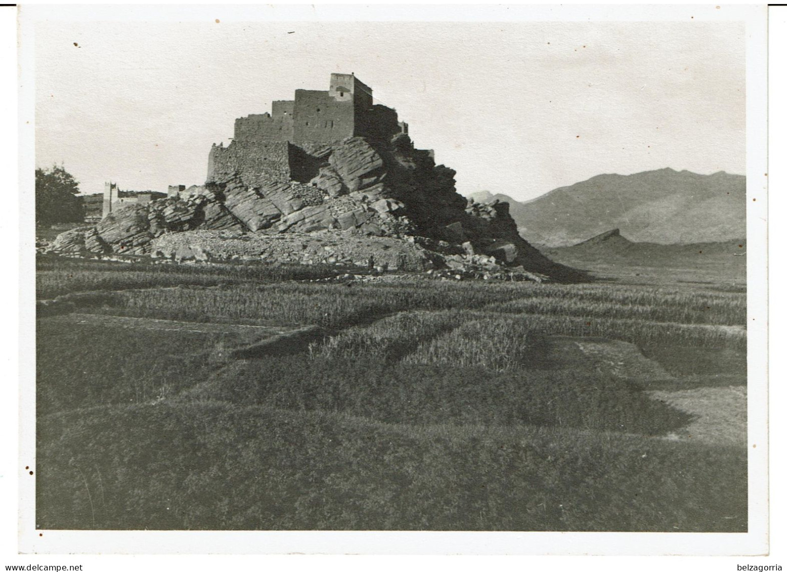 MAROC  KELAAT-M'GOUNA, TINGHIR ?? Région Drâa-Tafilalet - PHOTOGRAPHIE 1910-20 - Lieu Exact à Identifié Cliché TRES RARE - Autres & Non Classés