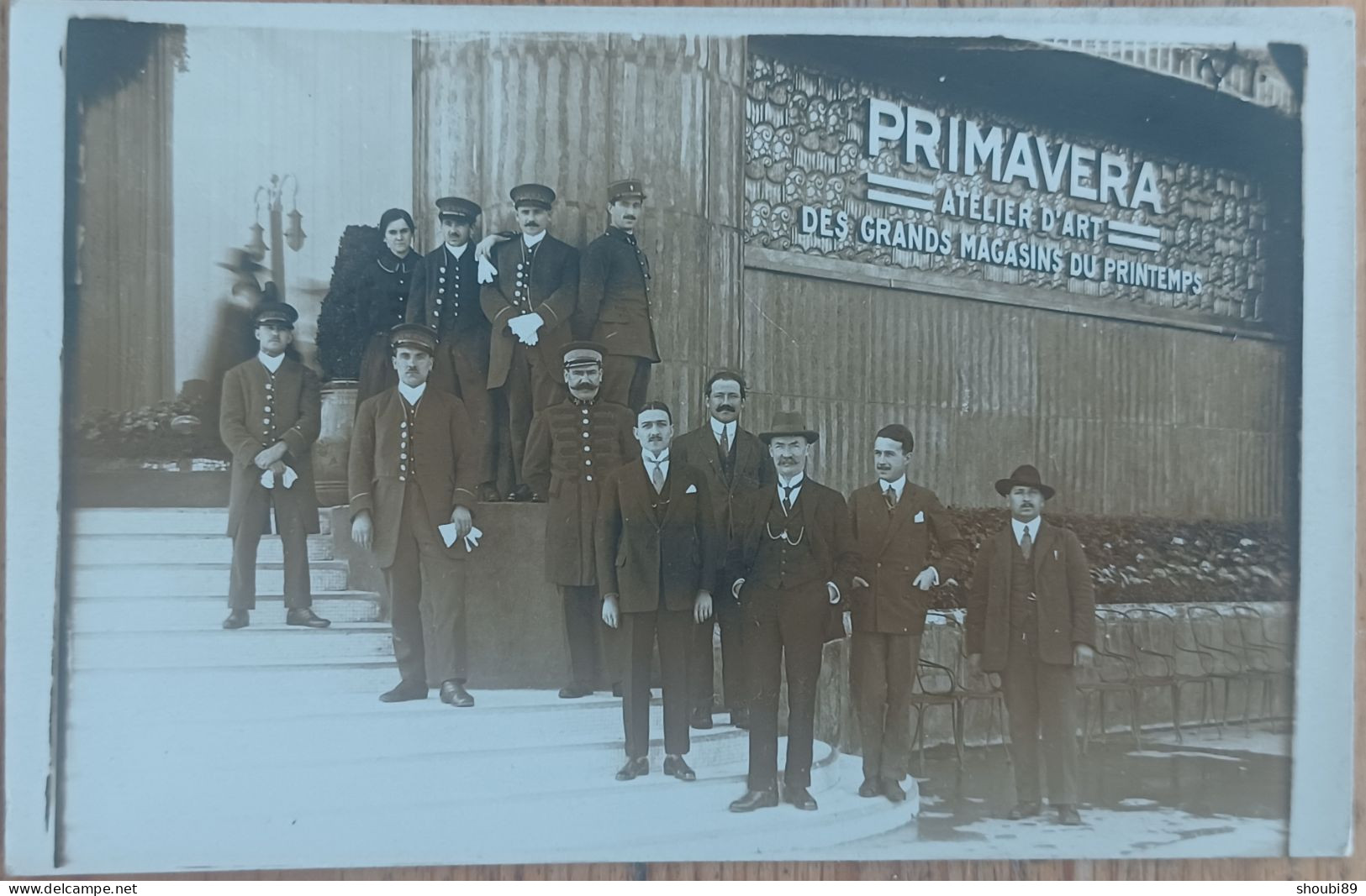 Exposition Des Arts Décoratifs - Le Pavillon Primavera Du Printemps - 1925  MAGASIN DEVANTURE CARTE PHOTO - Other & Unclassified