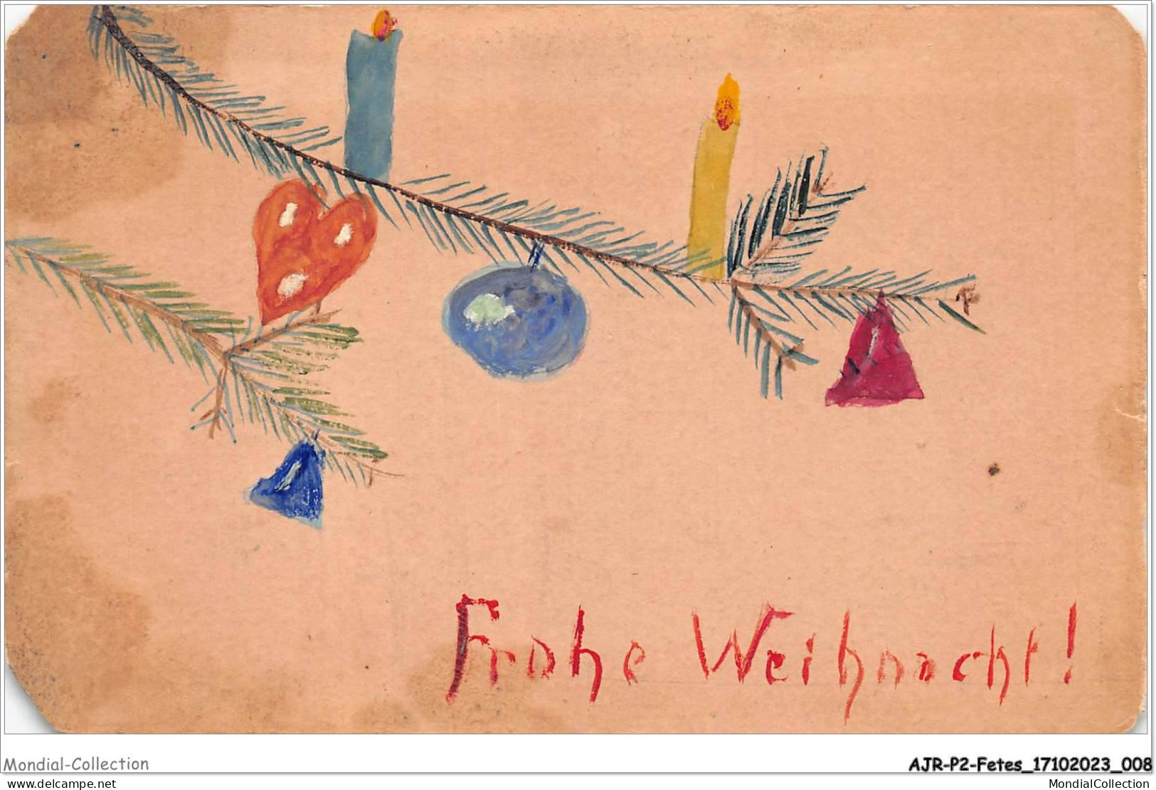 AJRP2-0139 - FETES - FROHE WEIHNACHT - Other & Unclassified