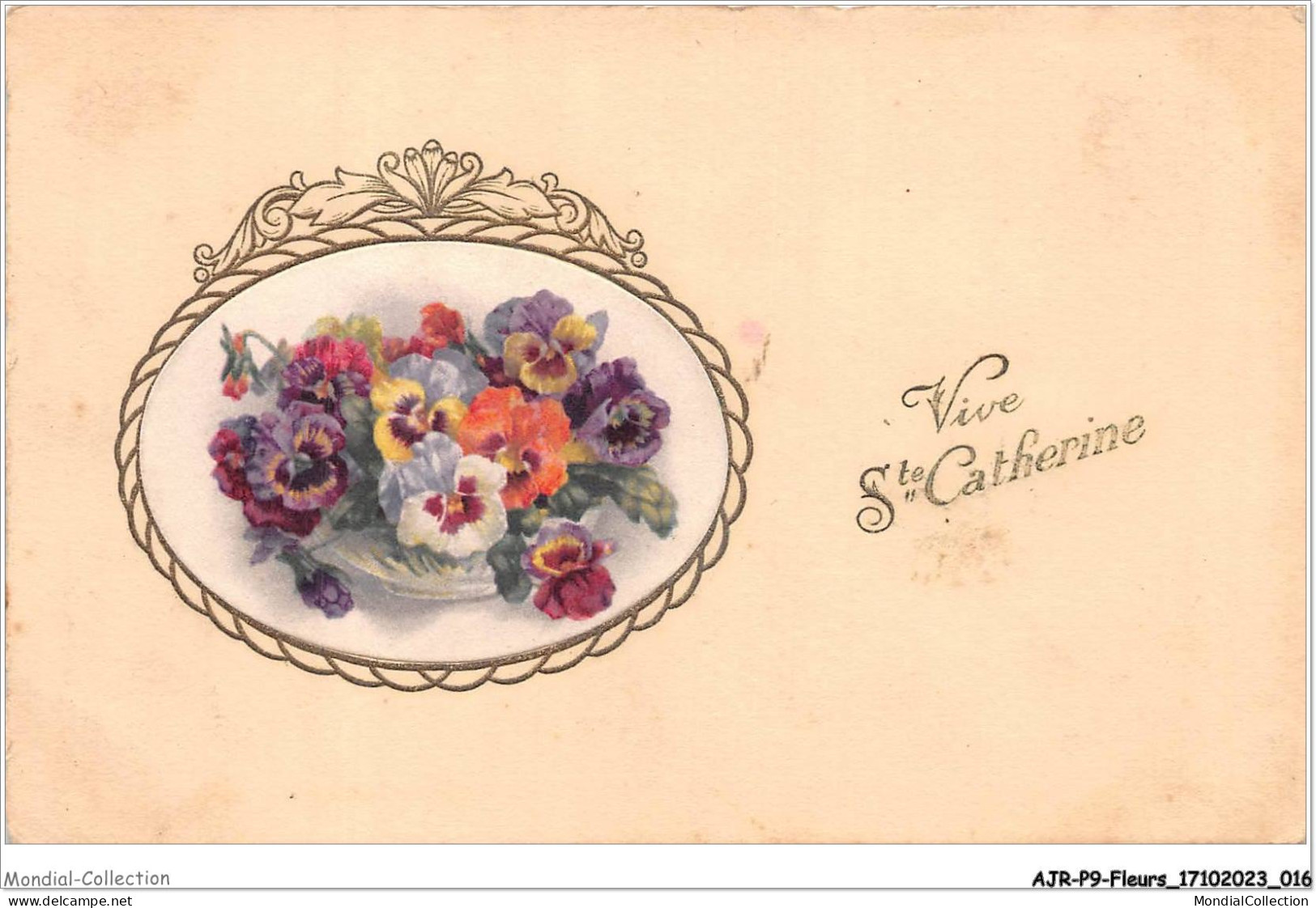 AJRP9-0893 - FLEURS - VIVE STE-CATHERINE - PENSEE  - Flowers