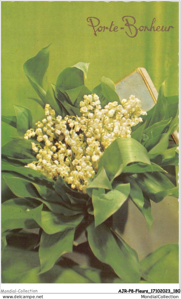 AJRP8-0874 - FLEURS - PORTE-BONHEUR - MUGUET - Fleurs