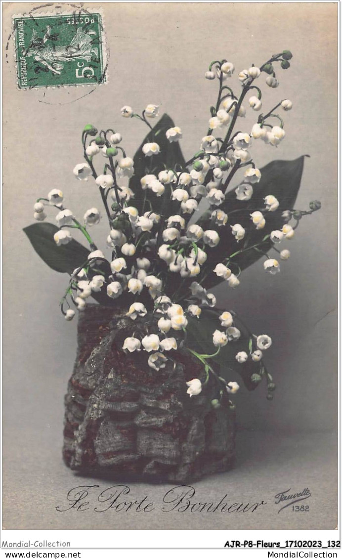 AJRP8-0850 - FLEURS - LE PORTE BONHEUR - MUGUET  - Flowers