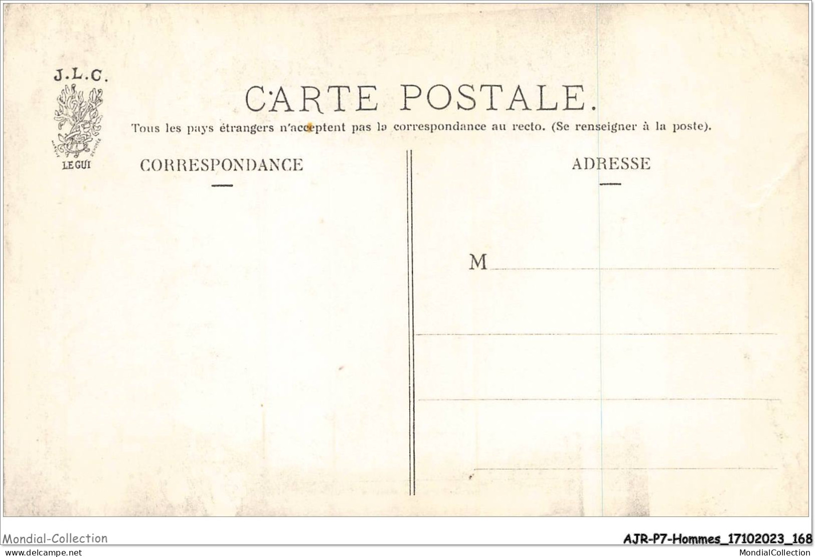 AJRP7-0732 - HOMMES - HOMMES ET FUSILS  - Men