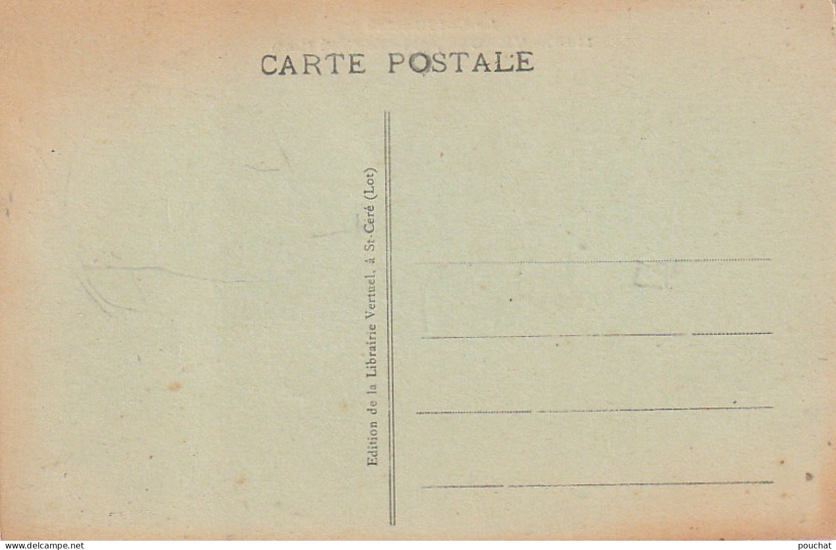 XXX -(46) VERDAL , PRES ST CERE - VUE GENERALE - 2 SCANS - Other & Unclassified