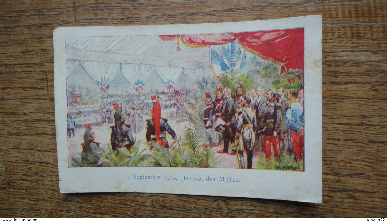 Banquet Des Maires Le 22 Septembre 1900 - Recepties