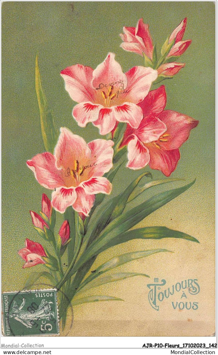 AJRP10-1048 - FLEURS - TOUJOURS A VOUS - FLEUR DE POMMIER - Fleurs