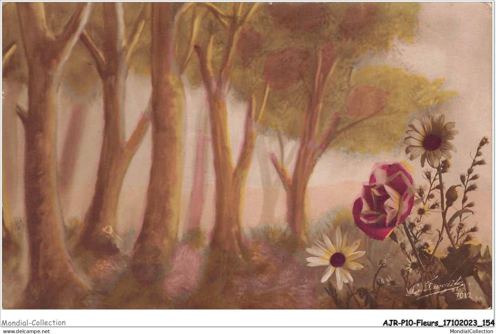AJRP10-1054 - FLEURS - MARGUERITE  - Blumen
