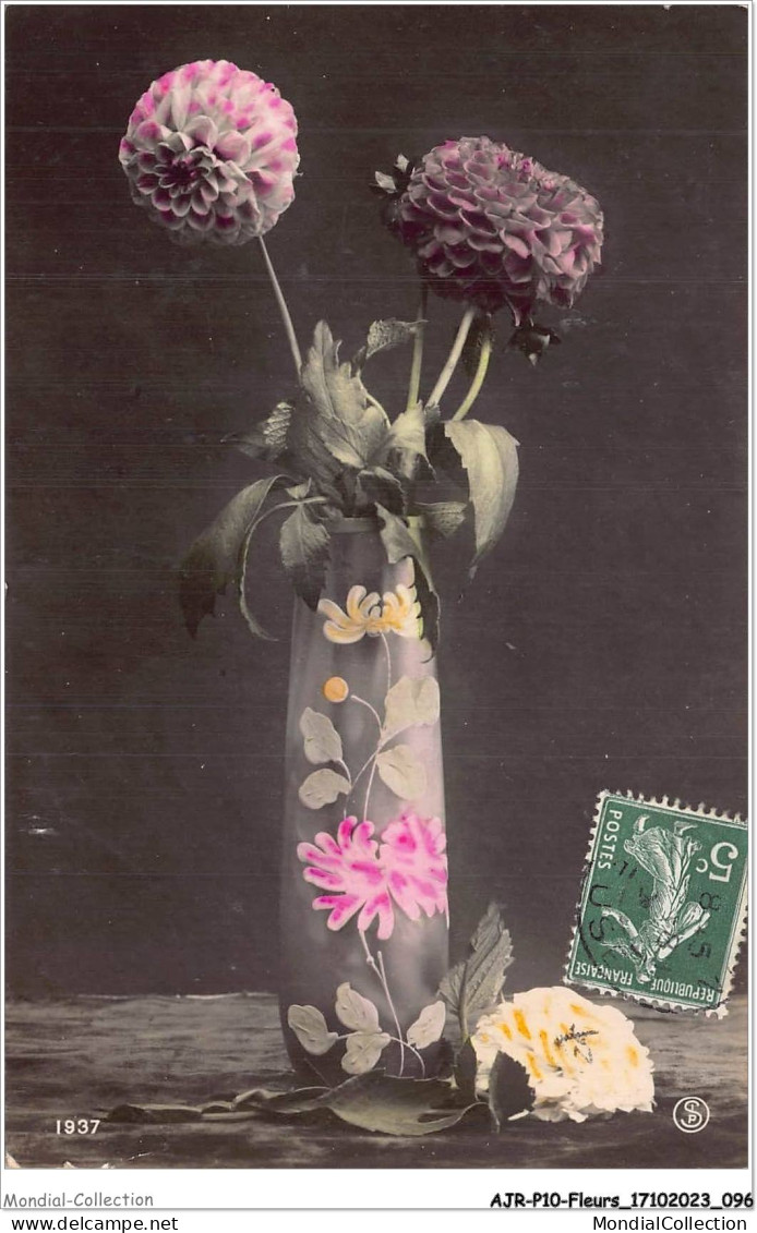 AJRP10-1025 - FLEURS - POT DE CRYSANTHEME - Blumen