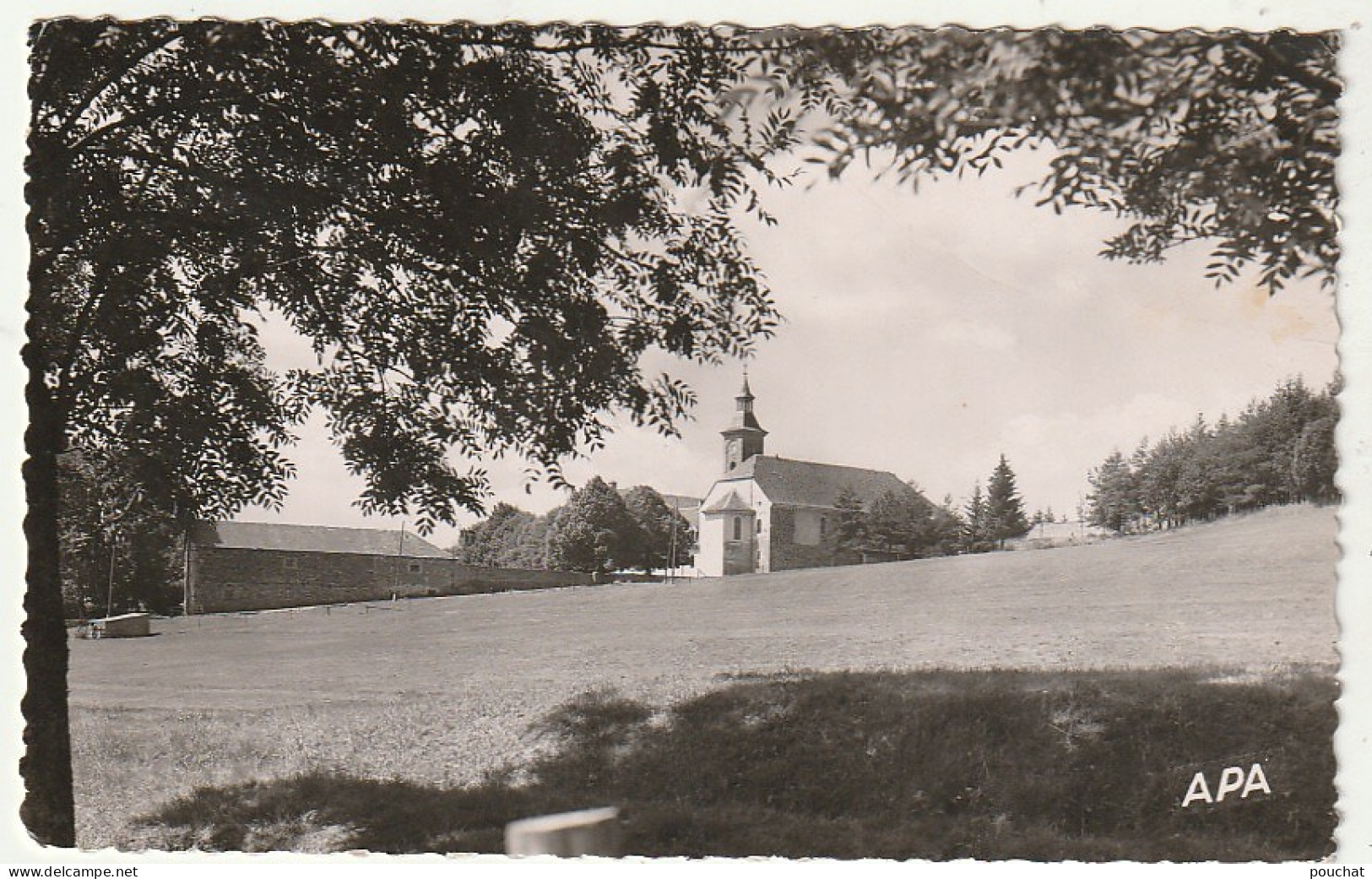 XXX -(48) LA TRAPPE - LA BASTIDE  - NOTRE DAME DES NEIGES - 2 SCANS - Altri & Non Classificati