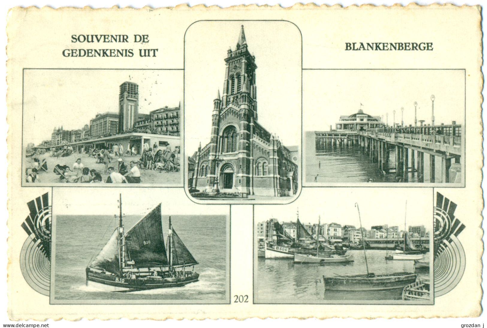 Souvenir De Gedenkenis Uit Blankenberge, Belgium - Blankenberge