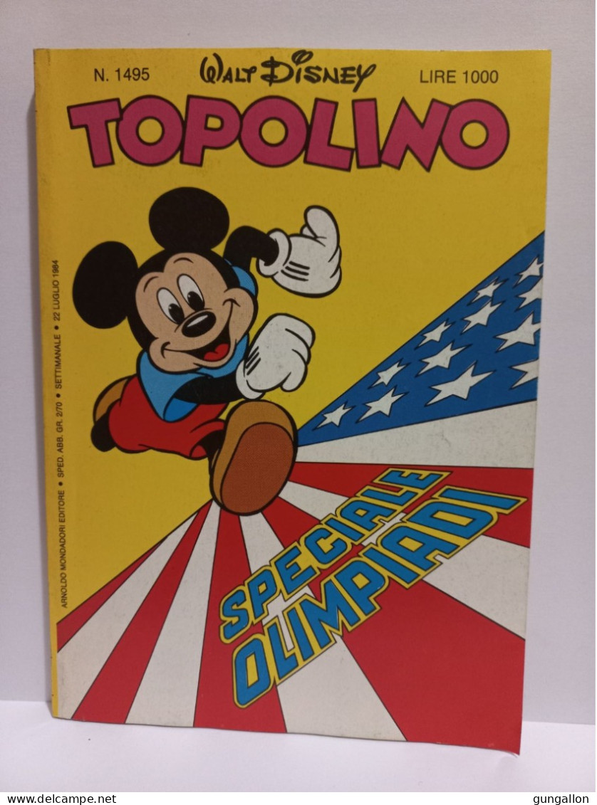 Topolino (Mondadori 1984) N. 1495 - Disney