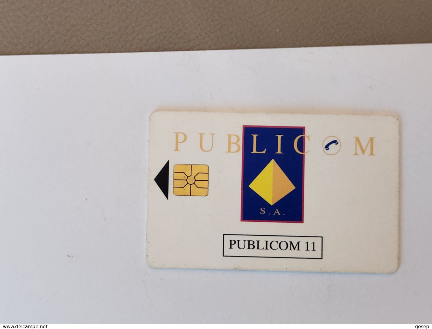 Ivory Coast-(CI-PUB-REF-0005A)-LOGO11-(27)-(publicom )-(0000694673)-used Card+1card Prepiad Free - Ivoorkust