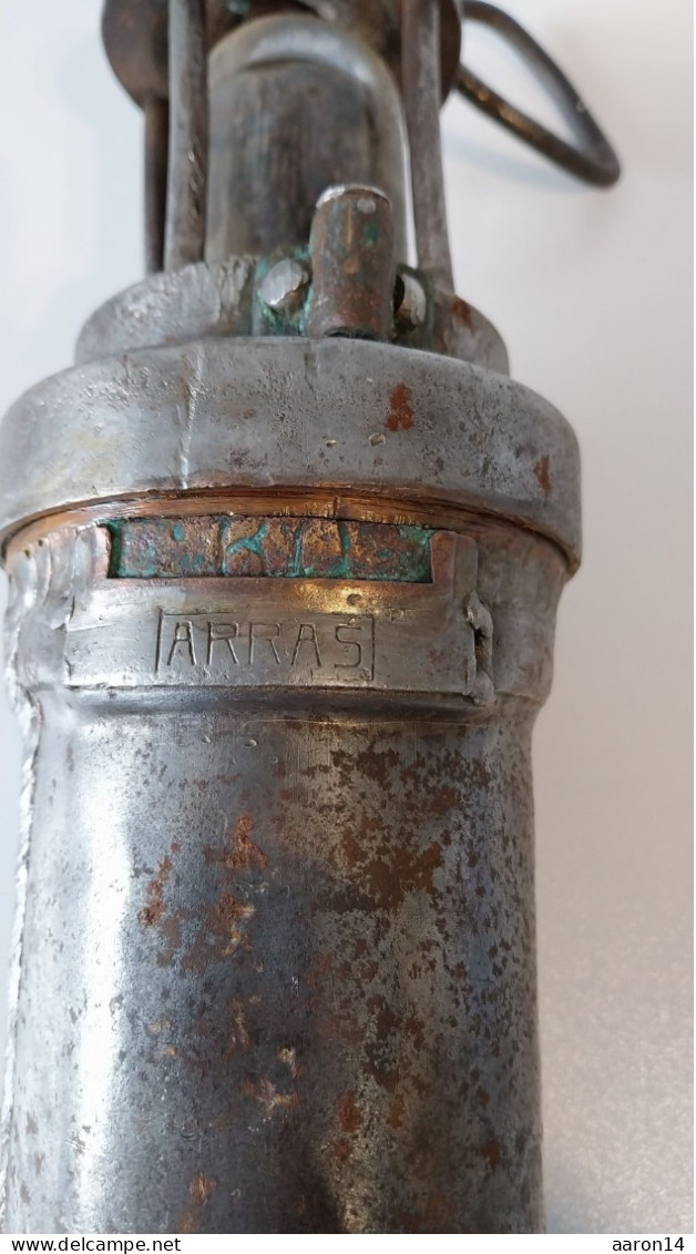 Lampe Ancienne De Mineur N° 60 Arras - Other & Unclassified