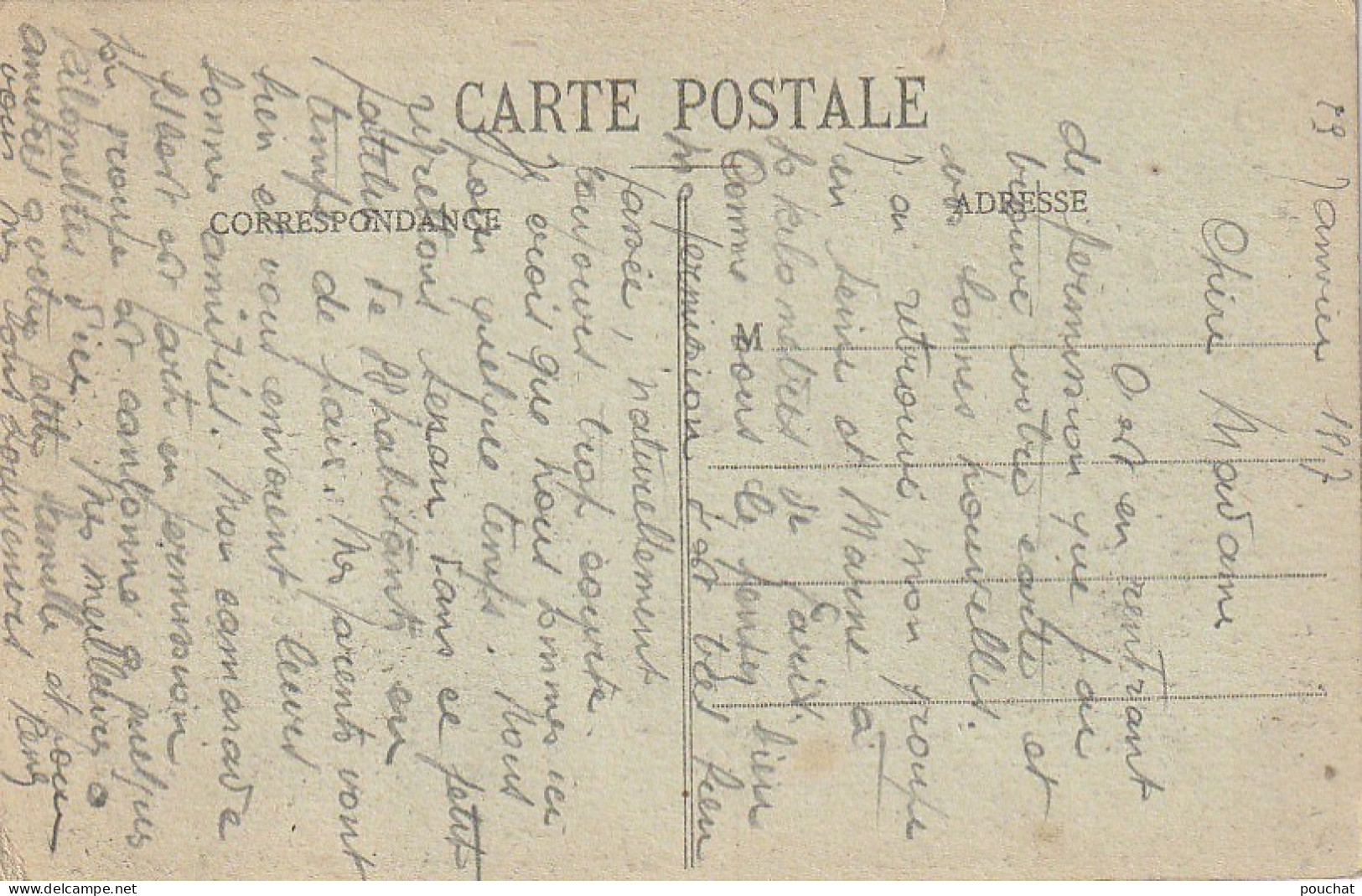 XXX -(55) GUERRE 1914/16 - LAHEYCOURT - HOTEL DE VILLE - RUINES - 2 SCANS - Other & Unclassified