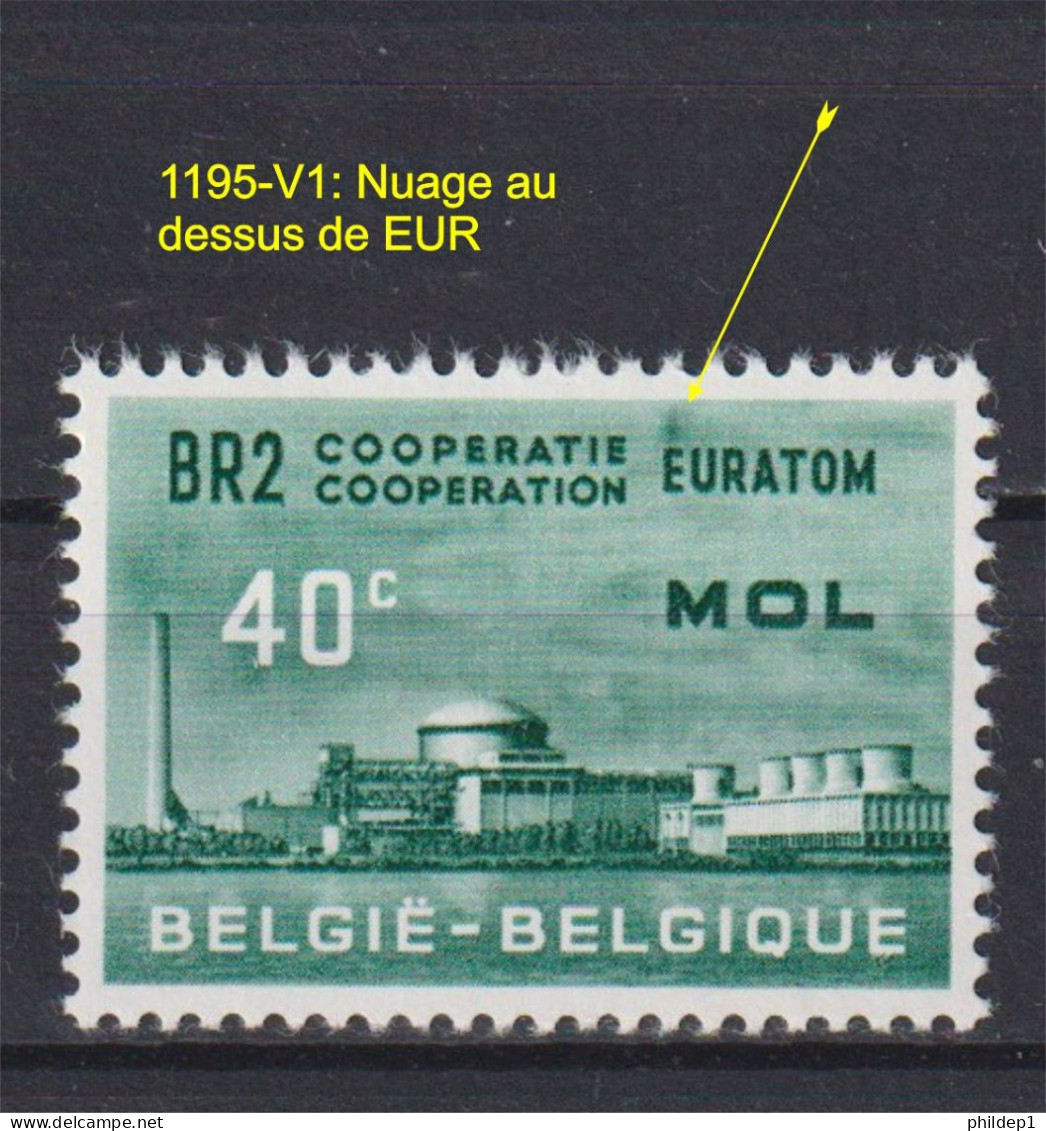 Belgique: COB N° 1195 V1, Neuf, **, Sans Charnière. TB !!! - 1961-1990