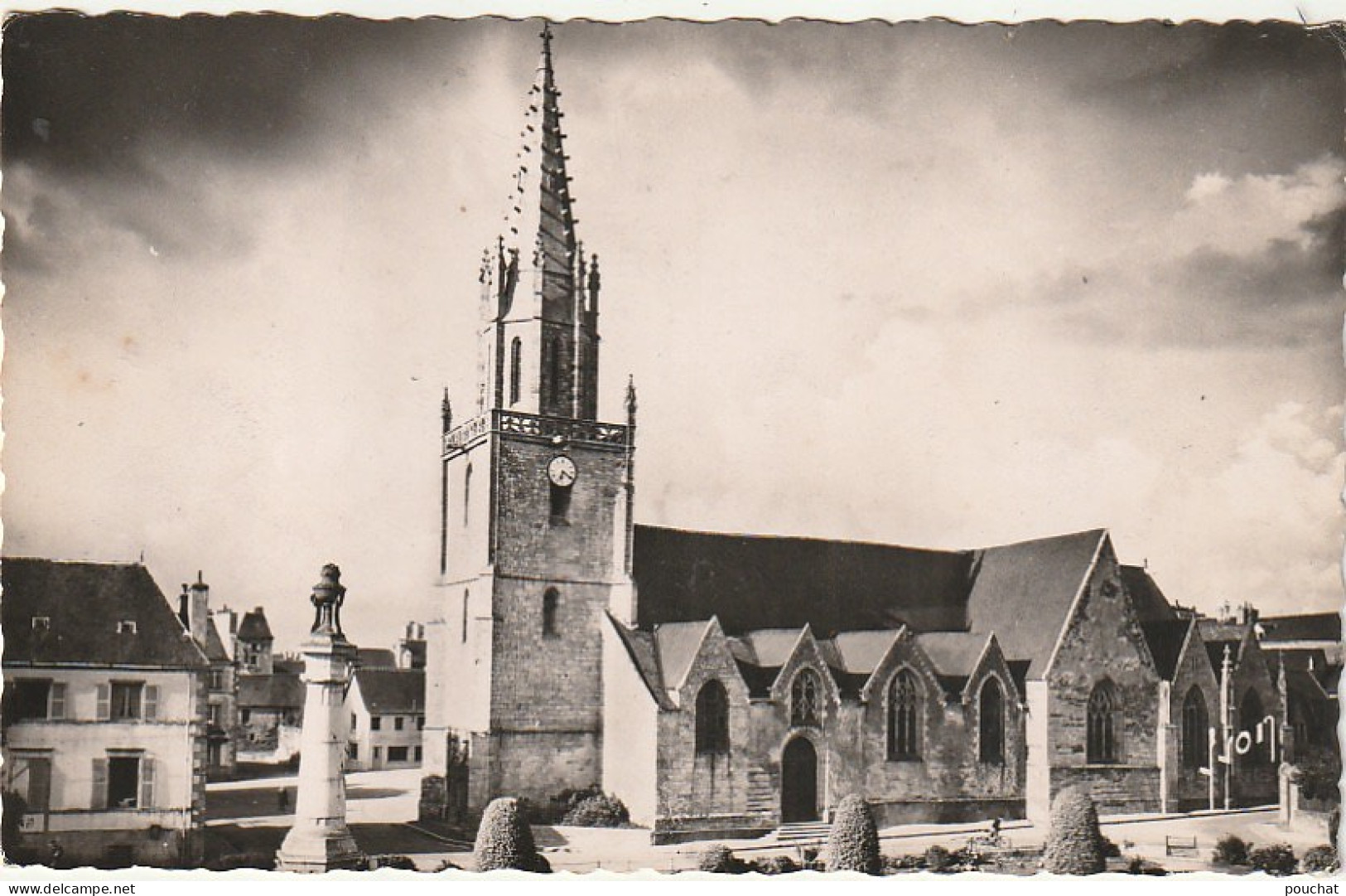 XXX -(56) PONTIVY - EGLISE NOTRE DAME DE JOIE ET MONUMENT DE LA FEDERATION - 2 SCANS - Pontivy