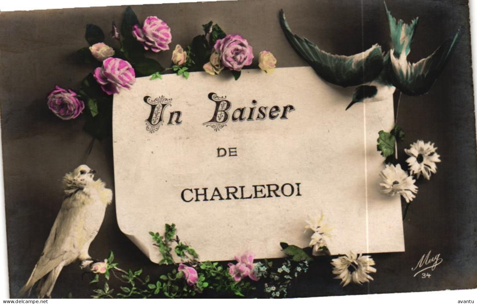 CHARLEROI / UN BAISER - Charleroi