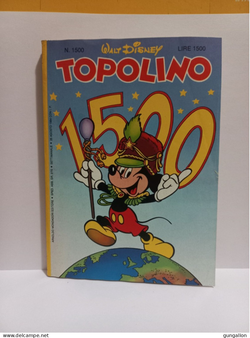 Topolino (Mondadori 1984) N. 1500 - Disney