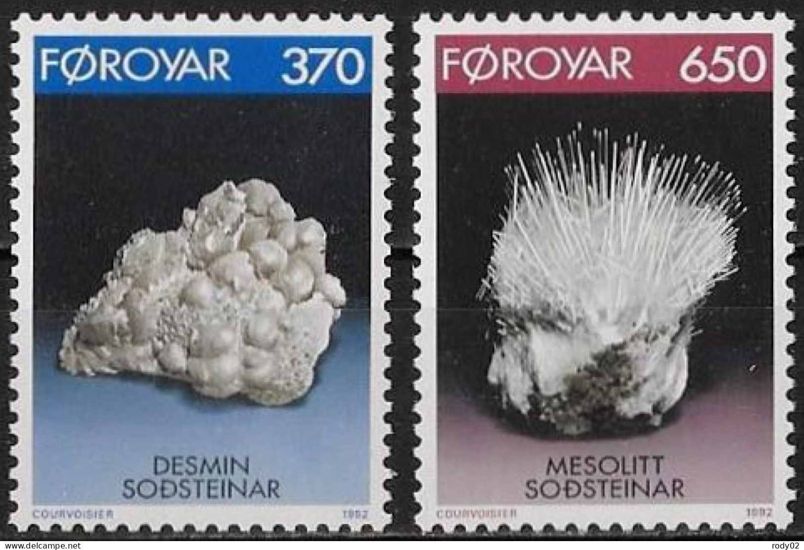 FEROE - MINERAUX - N° 229 ET 230 - NEUF** MNH - Minerals