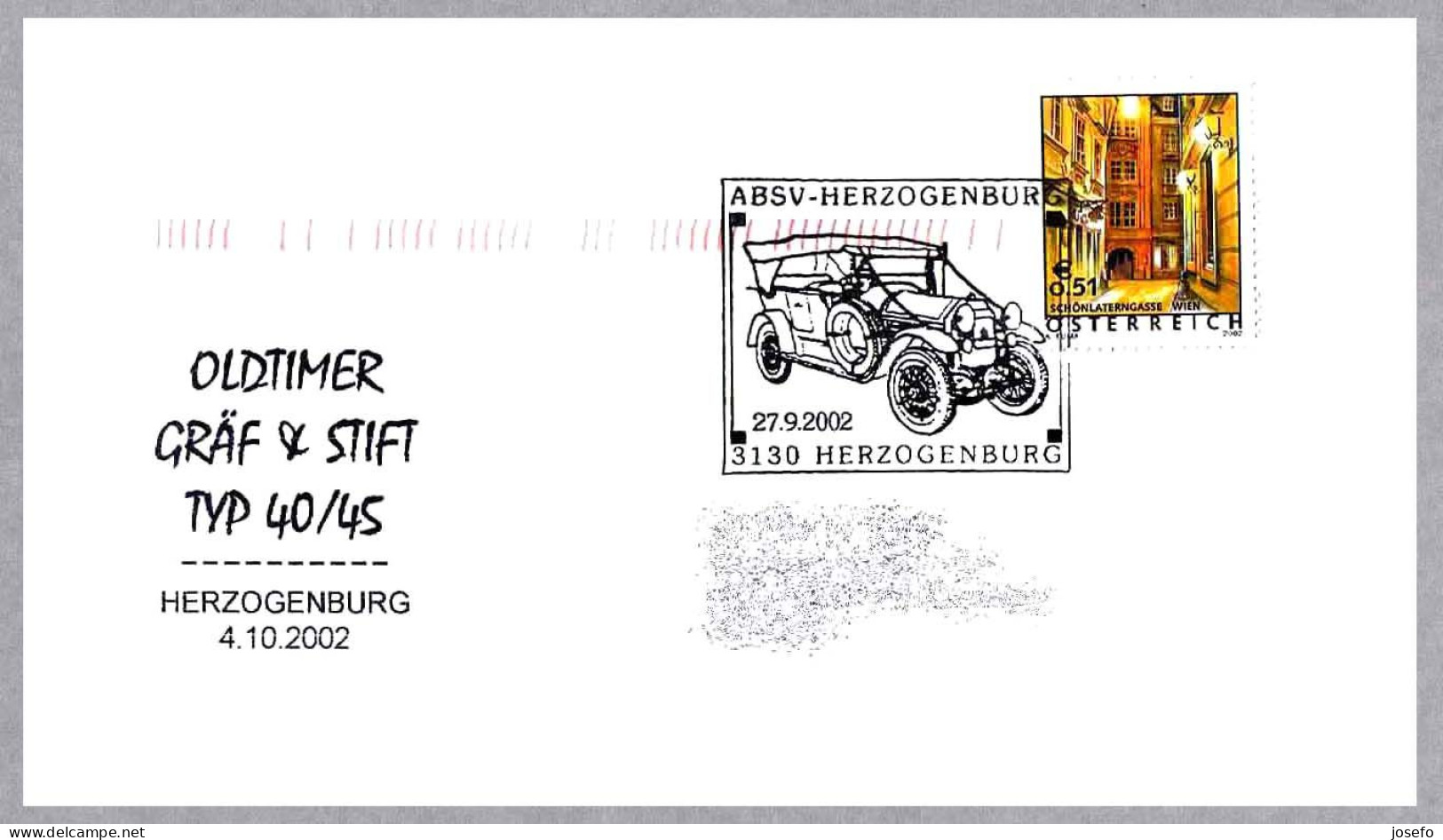 Automovil GRAF & STIFT TYP 40/45. Herzogenburg 2002 - Cars