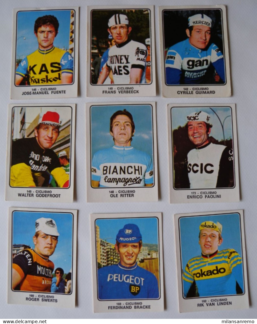 CYCLISME: CYCLISTE : CHROMOS PANINI CAMPIONI DELLO SPORT 1973/1974 - Radsport