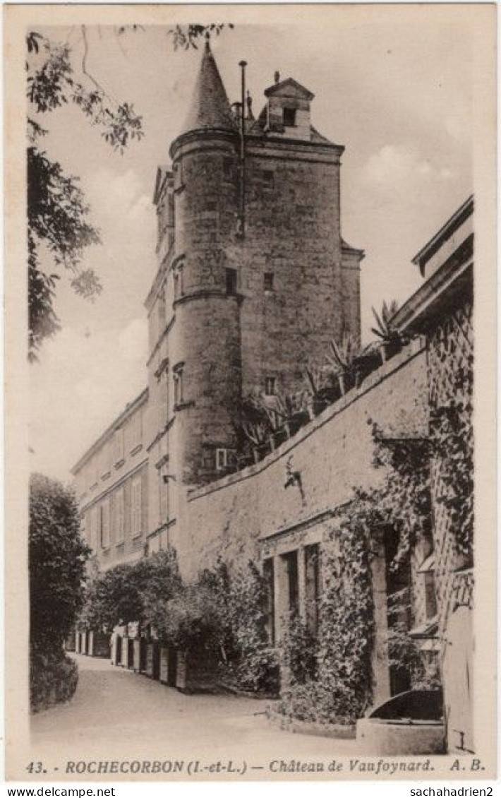 37. ROCHECORBON. Château De Vaufoynard. 43 - Rochecorbon