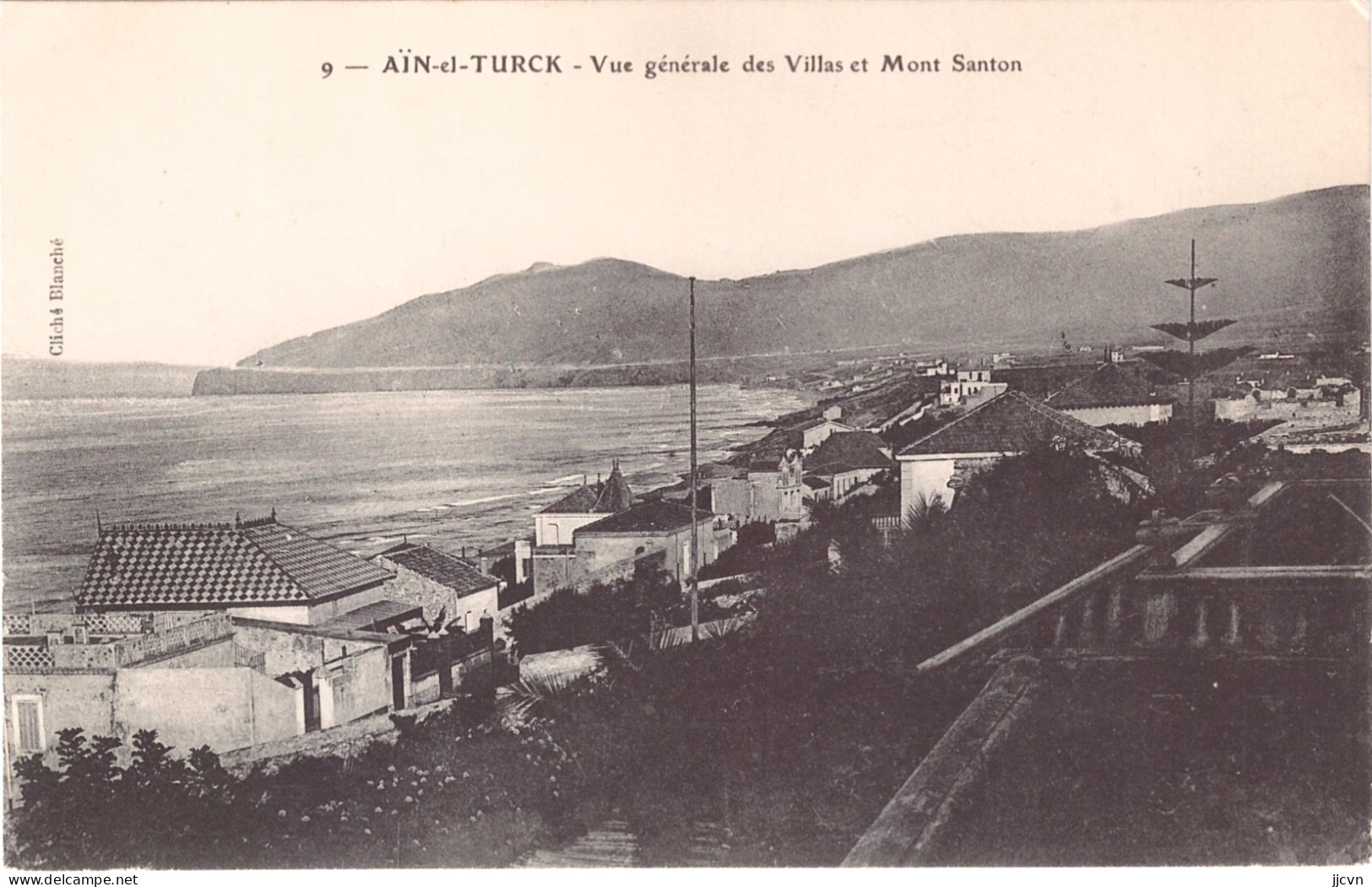 - Algérie - Aïn-el-Turck - Vue Générale Des Villas Et Mont Santon - Sonstige & Ohne Zuordnung