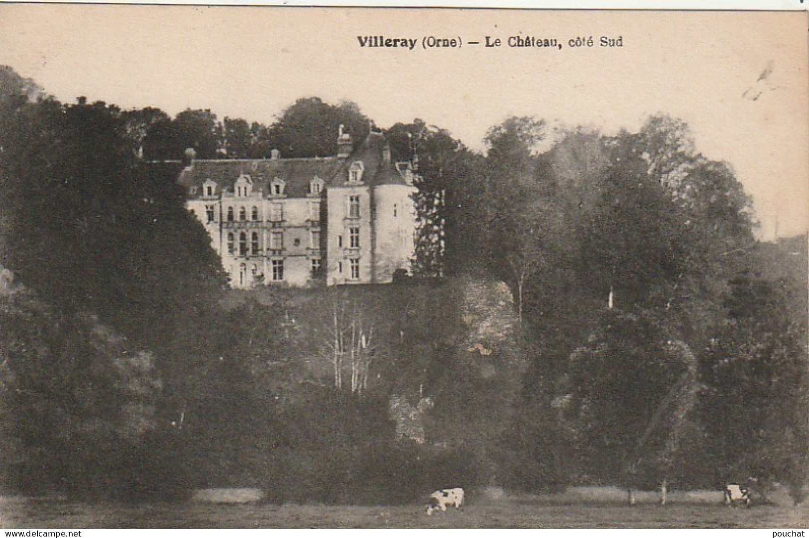 XXX -(61) VILLERAY - LE CHATEAU , COTE SUD - 2 SCANS - Otros & Sin Clasificación