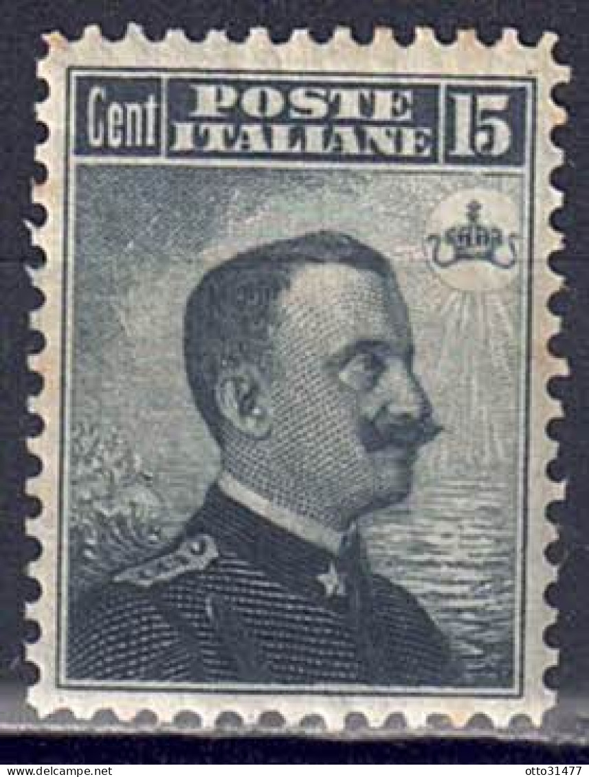 Italien 1906 - König Viktor Emanuel III., Nr. 87, Gefalzt * / MLH - Neufs