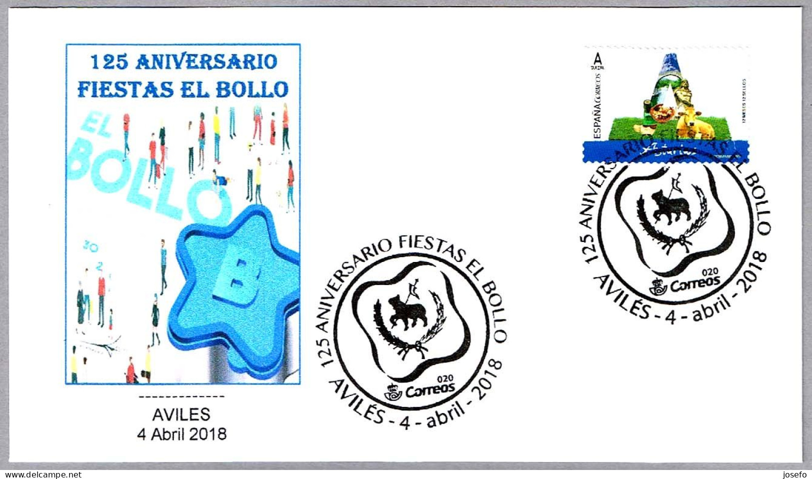 125 Años FIESTAS EL BOLLO. Aviles, Asturias, 2018 - Other & Unclassified