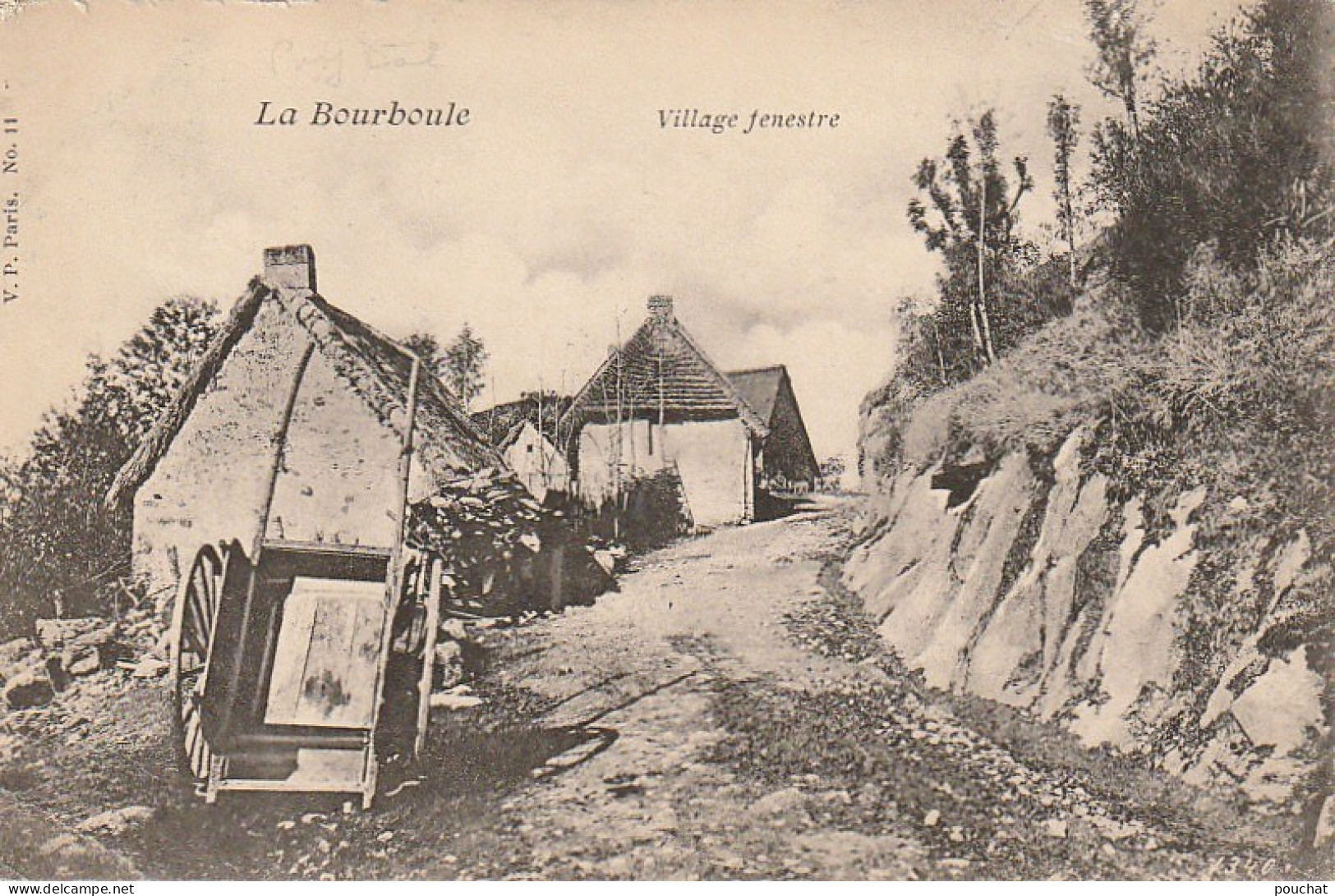 XXX -(63) LA BOURBOULE - VILLAGE FENESTRE - 2 SCANS - La Bourboule