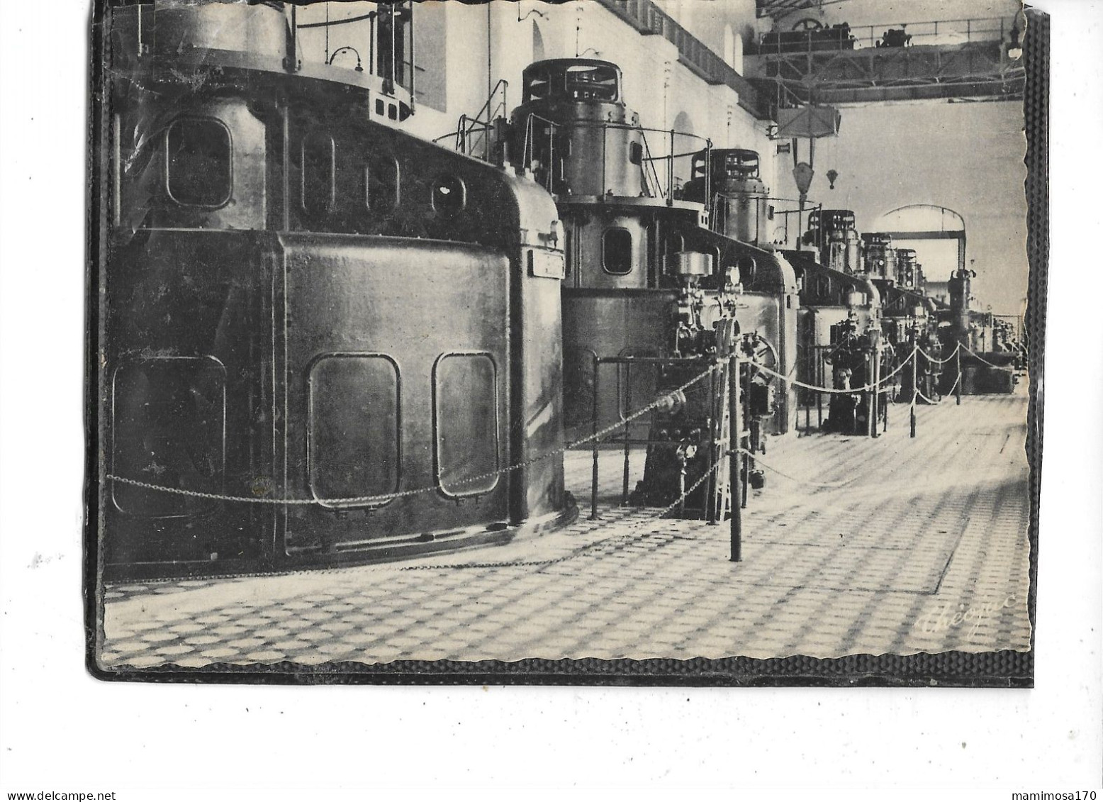 36- EGUZON-CHANTOME - Une Vue De La " SALLE Des MACHINES De L'USINE D'Eguzon " - Altri & Non Classificati