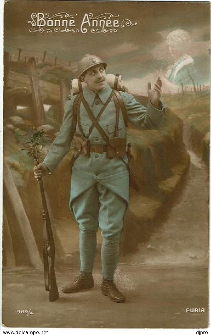 Francais   Soldat  Bonne Année  Furia  489 - Patrióticos
