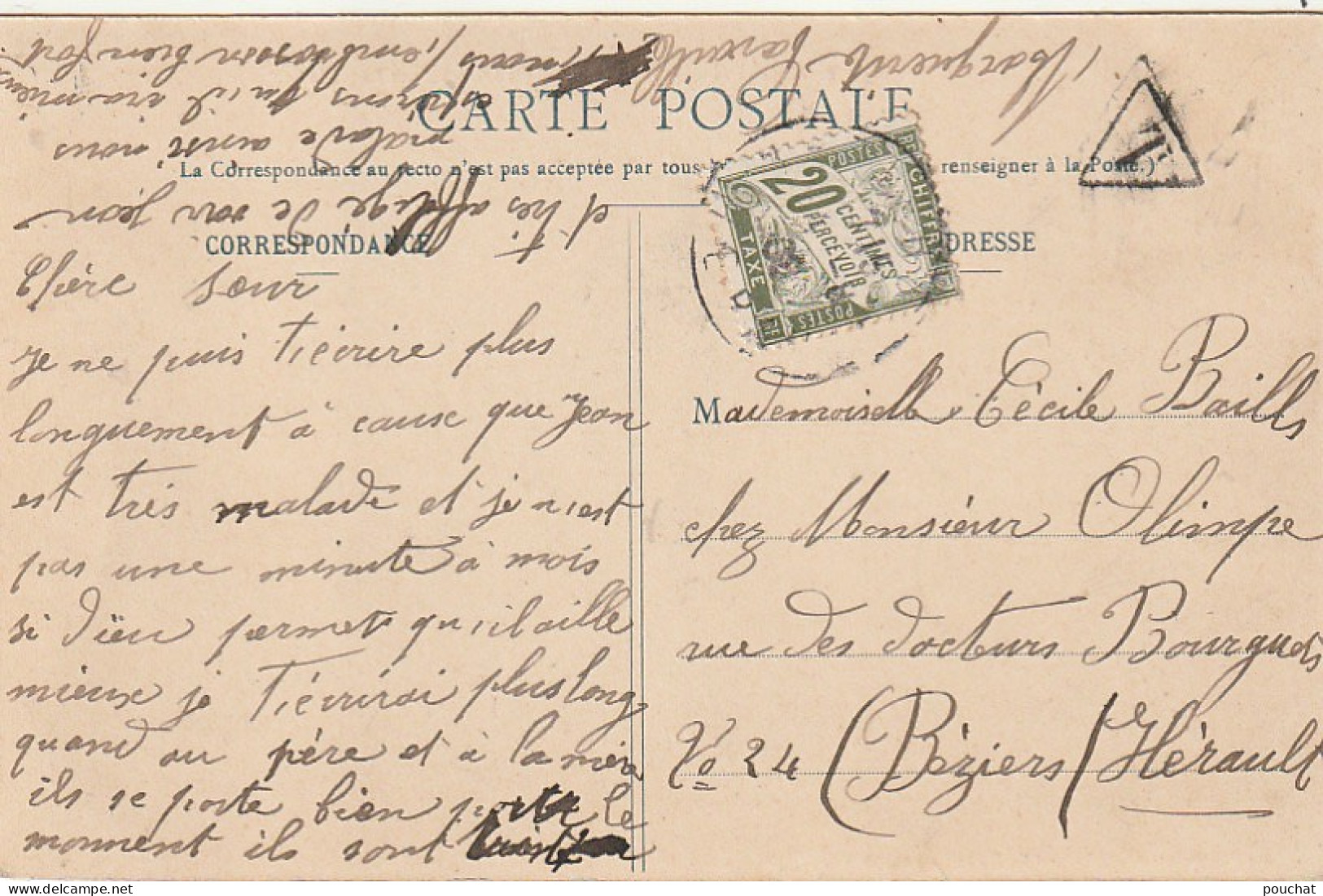 XXX -(66) ENVIRONS D' AMELIE LES BAINS - PRATS DE MOLLO ET FORT LAGARDE - TIMBRE TAXE - CARTE COLORISEE  - 2 SCANS - Otros & Sin Clasificación