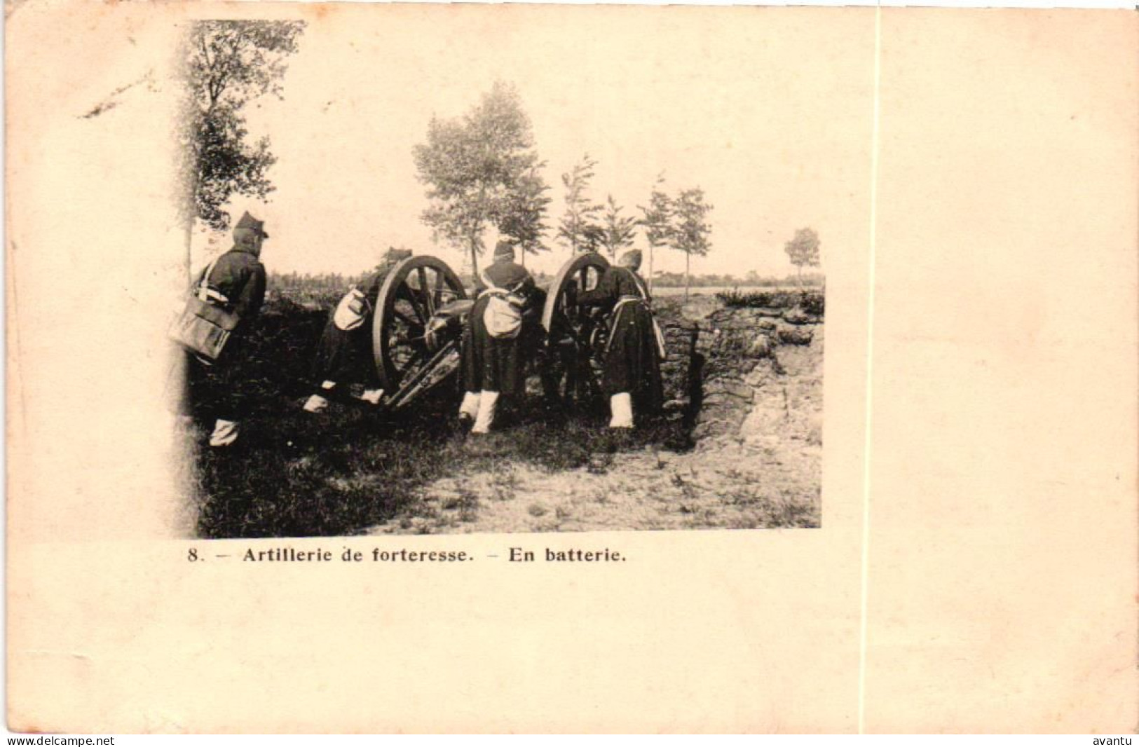 BELGIQUE / BELGIE / ARTILLERIE  DE FORTERESSE - Equipment