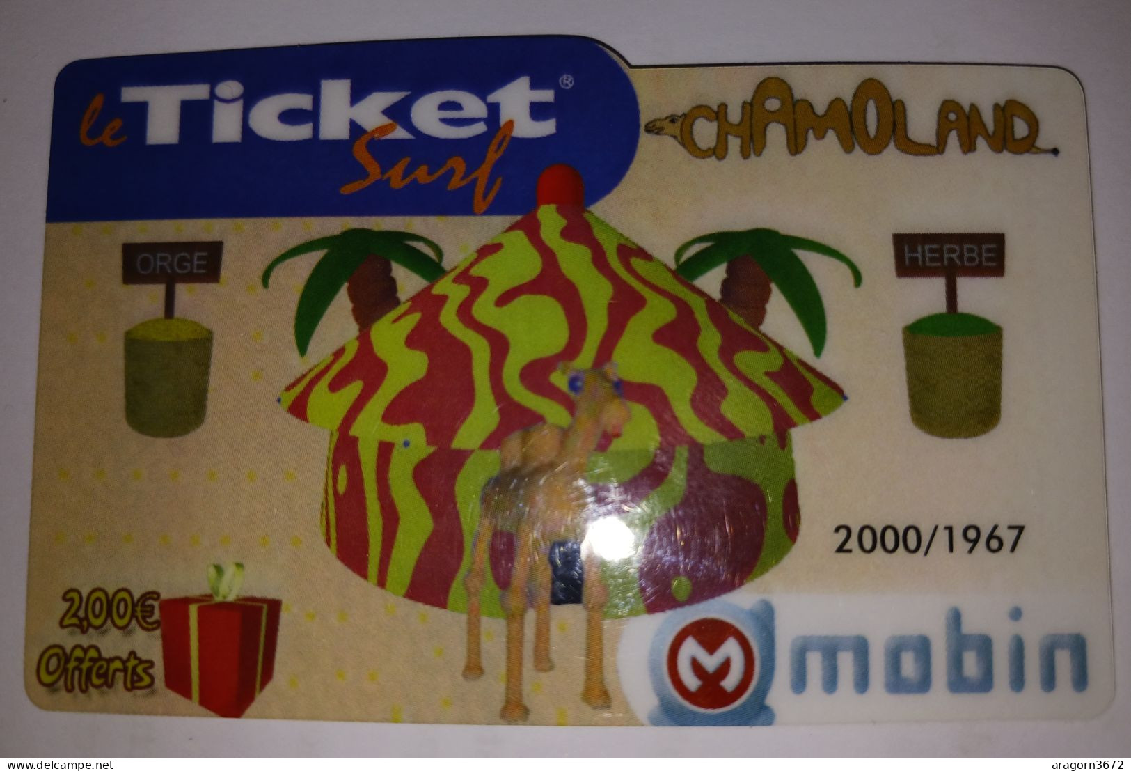 Ticket Surf Chamoland - Billetes Surf