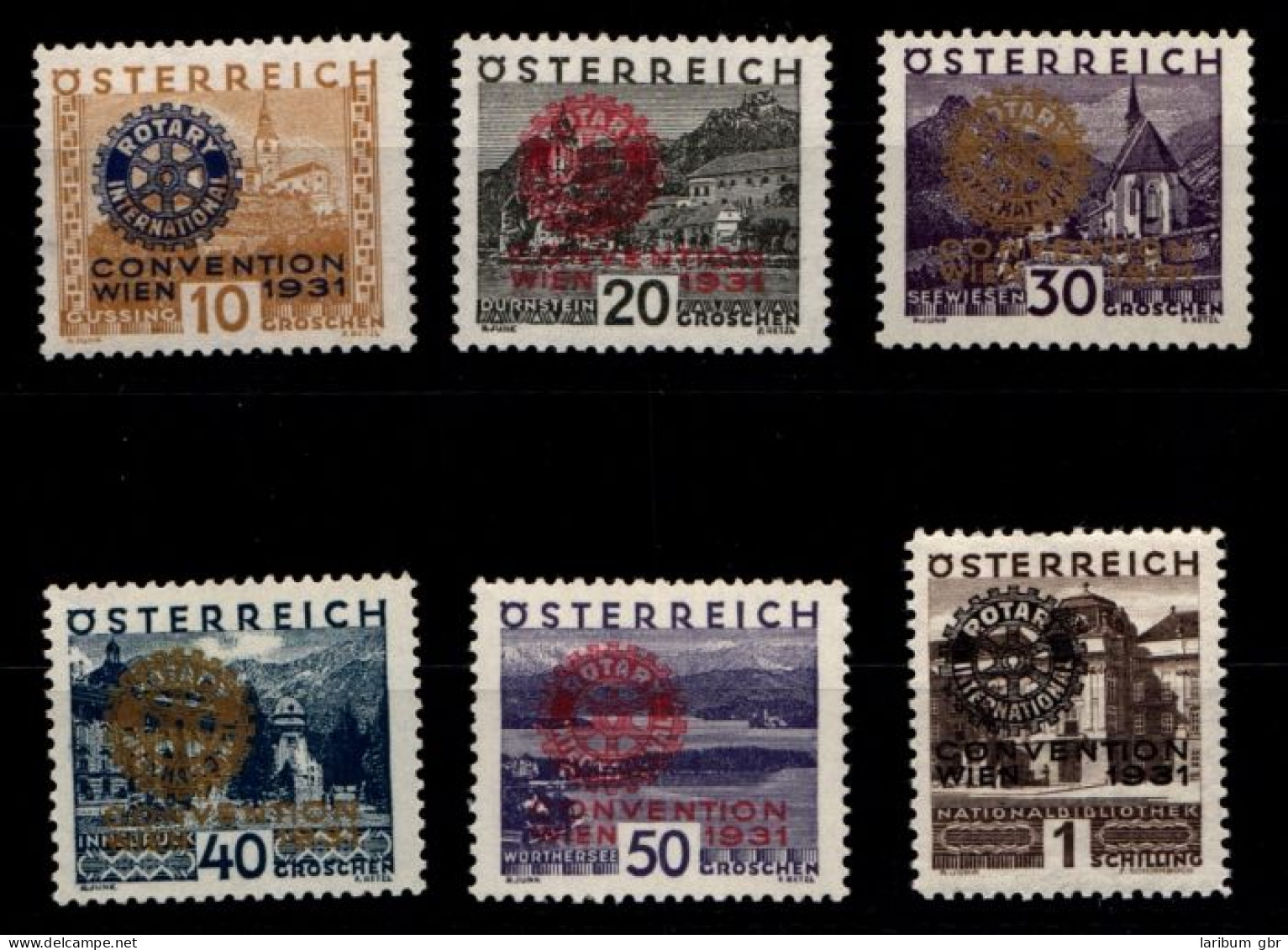 Österreich 518-523 Postfrisch Rotary International #GM638 - Altri & Non Classificati