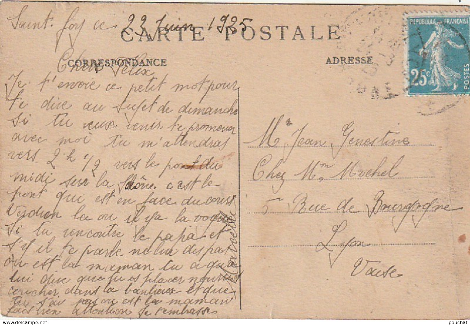 XXX -(69) LYON - CARTE FANTAISIE - LETTRES MULTIVUES - 2 SCANS - Gruss Aus.../ Grüsse Aus...