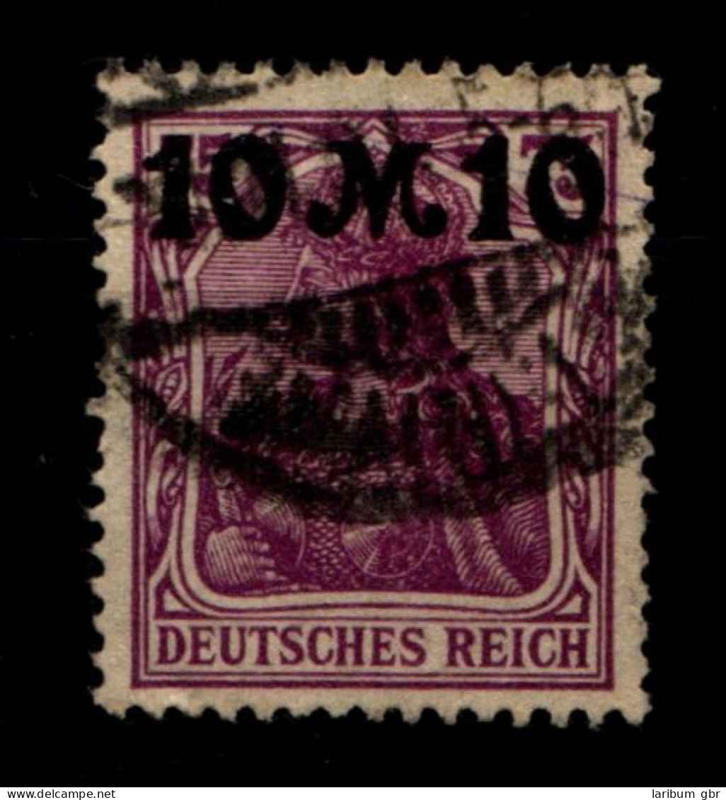 Deutsches Reich 157II Gestempelt Geprüft Infla #GR827 - Autres & Non Classés